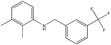 2,3-dimethyl-N-{[3-(trifluoromethyl)phenyl]methyl}aniline 结构式