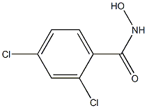2,4-dichloro-N-hydroxybenzamide 结构式