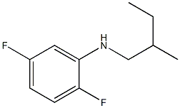 2,5-difluoro-N-(2-methylbutyl)aniline 结构式