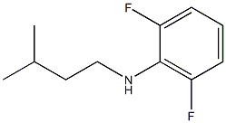 2,6-difluoro-N-(3-methylbutyl)aniline 结构式