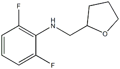 2,6-difluoro-N-(oxolan-2-ylmethyl)aniline 结构式