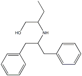 2-[(1,3-diphenylpropan-2-yl)amino]butan-1-ol 结构式