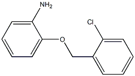 2-[(2-chlorophenyl)methoxy]aniline 结构式