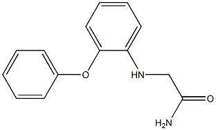 2-[(2-phenoxyphenyl)amino]acetamide 结构式