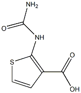 2-[(aminocarbonyl)amino]thiophene-3-carboxylic acid 结构式