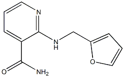 2-[(furan-2-ylmethyl)amino]pyridine-3-carboxamide 结构式