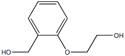 2-[2-(hydroxymethyl)phenoxy]ethan-1-ol 结构式