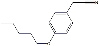 2-[4-(pentyloxy)phenyl]acetonitrile 结构式