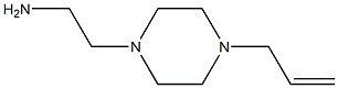 2-[4-(prop-2-en-1-yl)piperazin-1-yl]ethan-1-amine 结构式