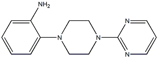 2-[4-(pyrimidin-2-yl)piperazin-1-yl]aniline 结构式