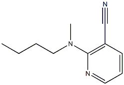2-[butyl(methyl)amino]nicotinonitrile 结构式
