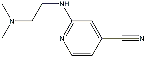 2-{[2-(dimethylamino)ethyl]amino}isonicotinonitrile 结构式