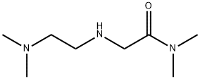 2-{[2-(dimethylamino)ethyl]amino}-N,N-dimethylacetamide 结构式