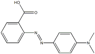 2-{2-[4-(dimethylamino)phenyl]diazen-1-yl}benzoic acid 结构式