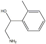 2-amino-1-(2-methylphenyl)ethanol 结构式