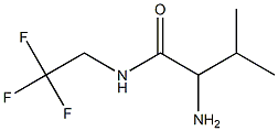 2-amino-3-methyl-N-(2,2,2-trifluoroethyl)butanamide 结构式