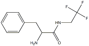 2-amino-3-phenyl-N-(2,2,2-trifluoroethyl)propanamide 结构式