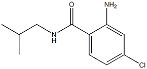 2-amino-4-chloro-N-isobutylbenzamide 结构式