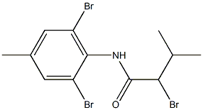 2-bromo-N-(2,6-dibromo-4-methylphenyl)-3-methylbutanamide 结构式
