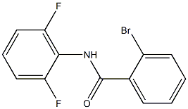 2-bromo-N-(2,6-difluorophenyl)benzamide 结构式