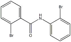 2-bromo-N-(2-bromophenyl)benzamide 结构式