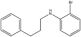 2-bromo-N-(3-phenylpropyl)aniline 结构式