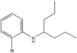 2-bromo-N-(heptan-4-yl)aniline 结构式