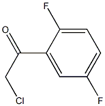 2-chloro-1-(2,5-difluorophenyl)ethan-1-one 结构式