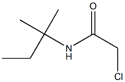 2-chloro-N-(2-methylbutan-2-yl)acetamide 结构式