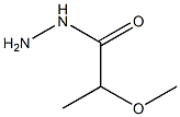 2-methoxypropanehydrazide 结构式