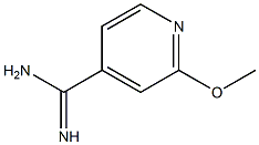 2-methoxypyridine-4-carboximidamide 结构式