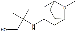 2-methyl-2-({8-methyl-8-azabicyclo[3.2.1]octan-3-yl}amino)propan-1-ol 结构式