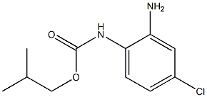 2-methylpropyl N-(2-amino-4-chlorophenyl)carbamate 结构式