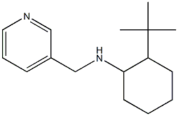 2-tert-butyl-N-(pyridin-3-ylmethyl)cyclohexan-1-amine 结构式