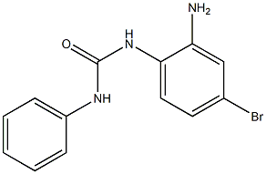 3-(2-amino-4-bromophenyl)-1-phenylurea 结构式