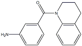 3-(3,4-dihydroquinolin-1(2H)-ylcarbonyl)aniline 结构式