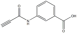 3-(propioloylamino)benzoic acid 结构式