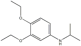 3,4-diethoxy-N-(propan-2-yl)aniline 结构式