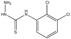 3-amino-1-(2,3-dichlorophenyl)thiourea 结构式