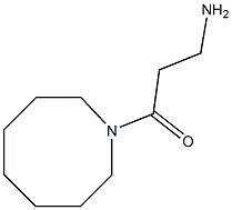 3-amino-1-(azocan-1-yl)propan-1-one 结构式