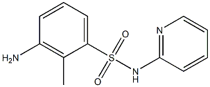 3-amino-2-methyl-N-(pyridin-2-yl)benzene-1-sulfonamide 结构式