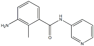 3-amino-2-methyl-N-pyridin-3-ylbenzamide 结构式