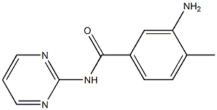 3-amino-4-methyl-N-pyrimidin-2-ylbenzamide 结构式