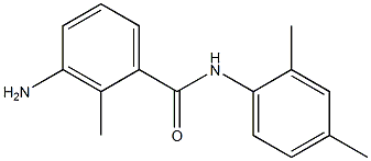 3-amino-N-(2,4-dimethylphenyl)-2-methylbenzamide 结构式