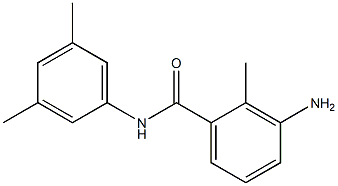 3-amino-N-(3,5-dimethylphenyl)-2-methylbenzamide 结构式