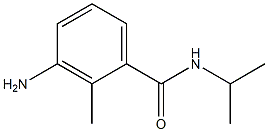 3-amino-N-isopropyl-2-methylbenzamide 结构式