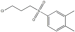 3-chloropropyl 3,4-dimethylphenyl sulfone 结构式