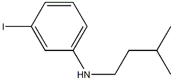 3-iodo-N-(3-methylbutyl)aniline 结构式