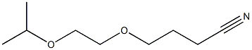 4-(2-isopropoxyethoxy)butanenitrile 结构式