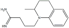 4-(2-methyl-3,4-dihydroquinolin-1(2H)-yl)butanimidamide 结构式